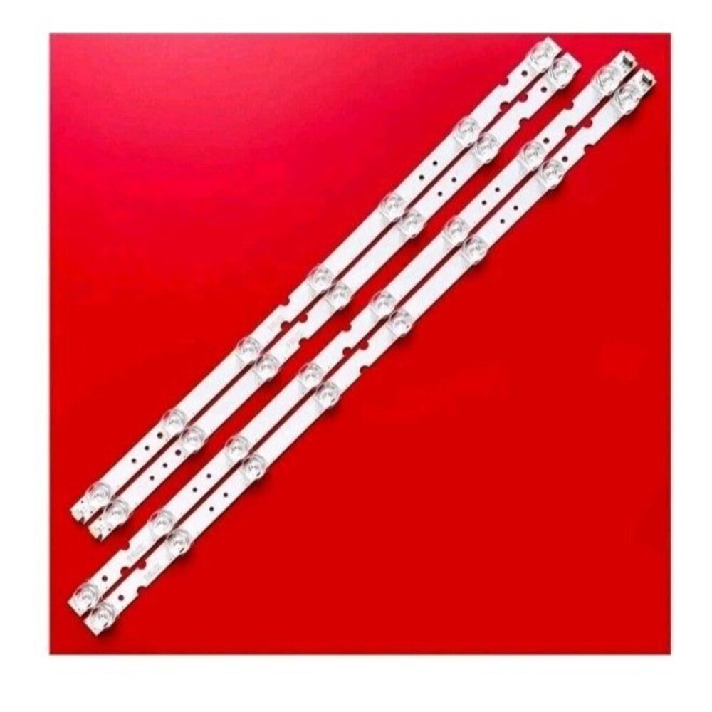 4 Pc 6TV LED Strip 55D6 A 8*2 55HR3E0MO8A2 V2 55HR330M07B2 V2 55D6 B 7*2